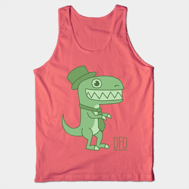 Just our Fancy Dino Tank Top by Dem Fancy Dinosaurs